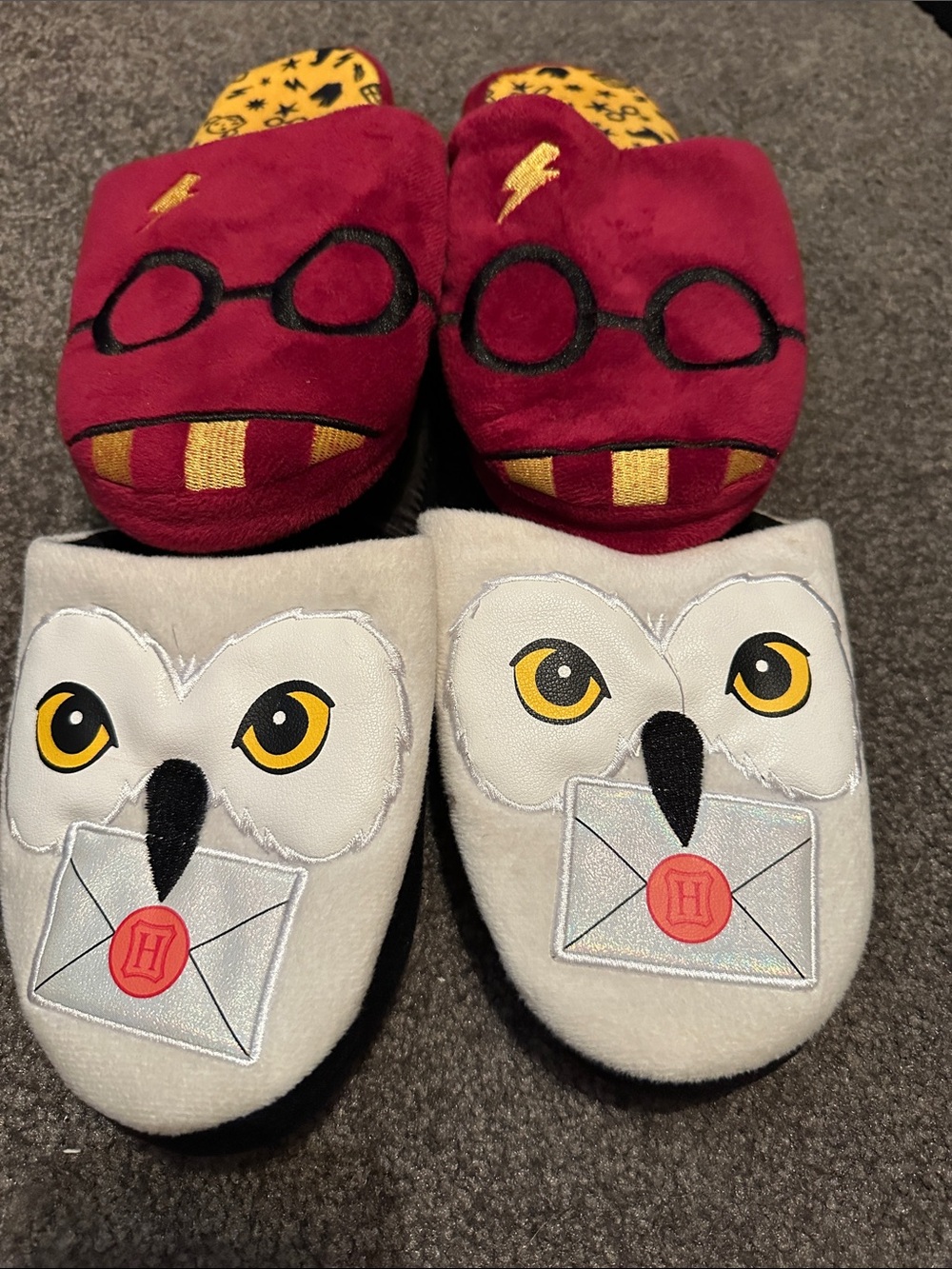 Unisex Harry Potter Slippers, S/M